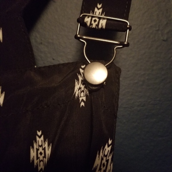 Silk Print Overalls - Picture 4 of 4